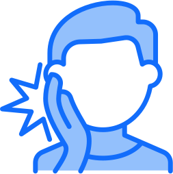 Tooth pain icon - Emergency dentist Fleet